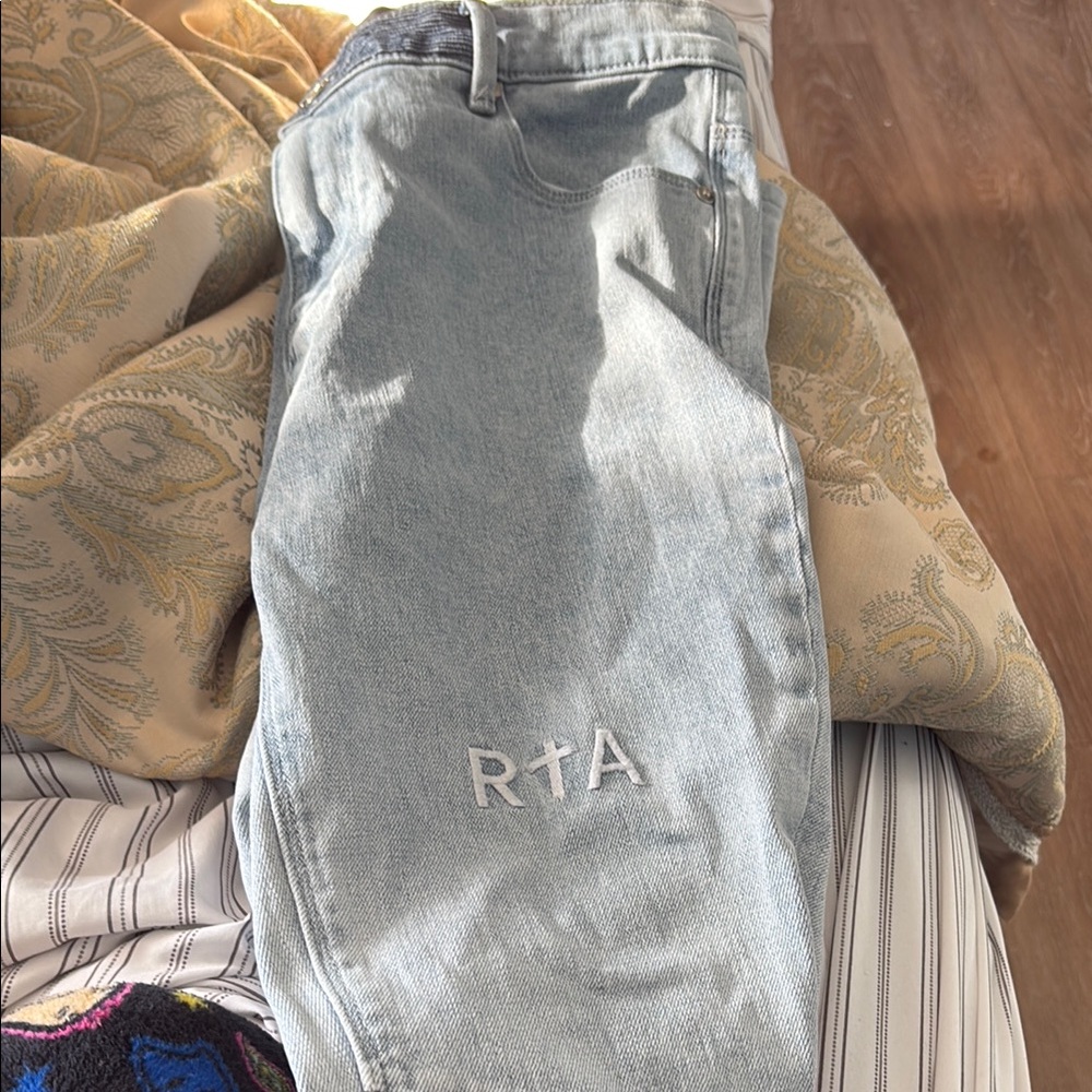 RtA Light Wash Denim Jeans